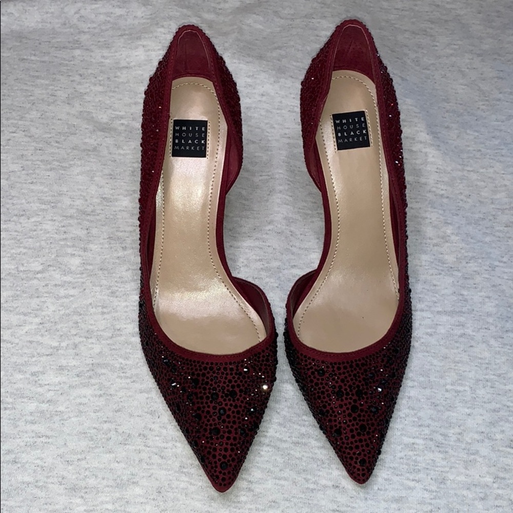 White House Black Market heels 7.5